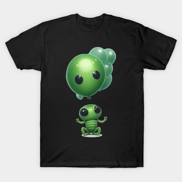 Cute alien T-Shirt by Giftogift